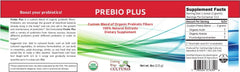Resealable pouch of Prebio Plus preserves freshness and convenience.