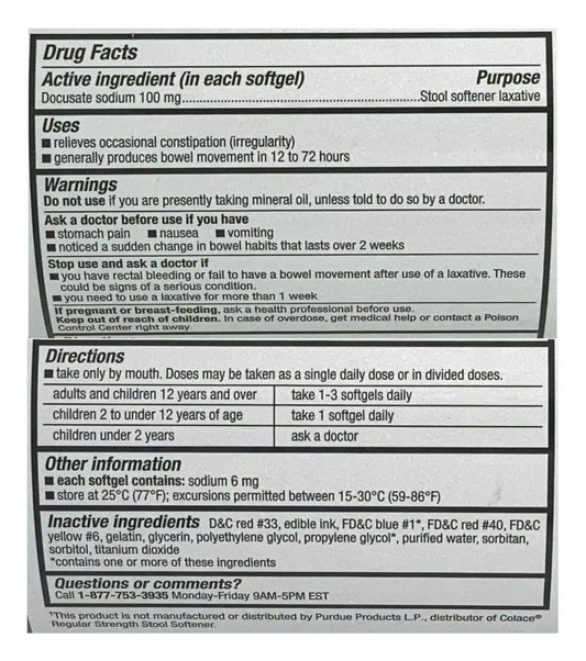 CVS Health Stool Softener softgels jar packaging showing 750-count supply.