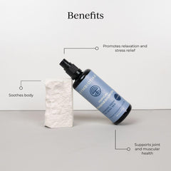 CYMBIOTIKA magnesium oil spray application on skin for fast absorption.