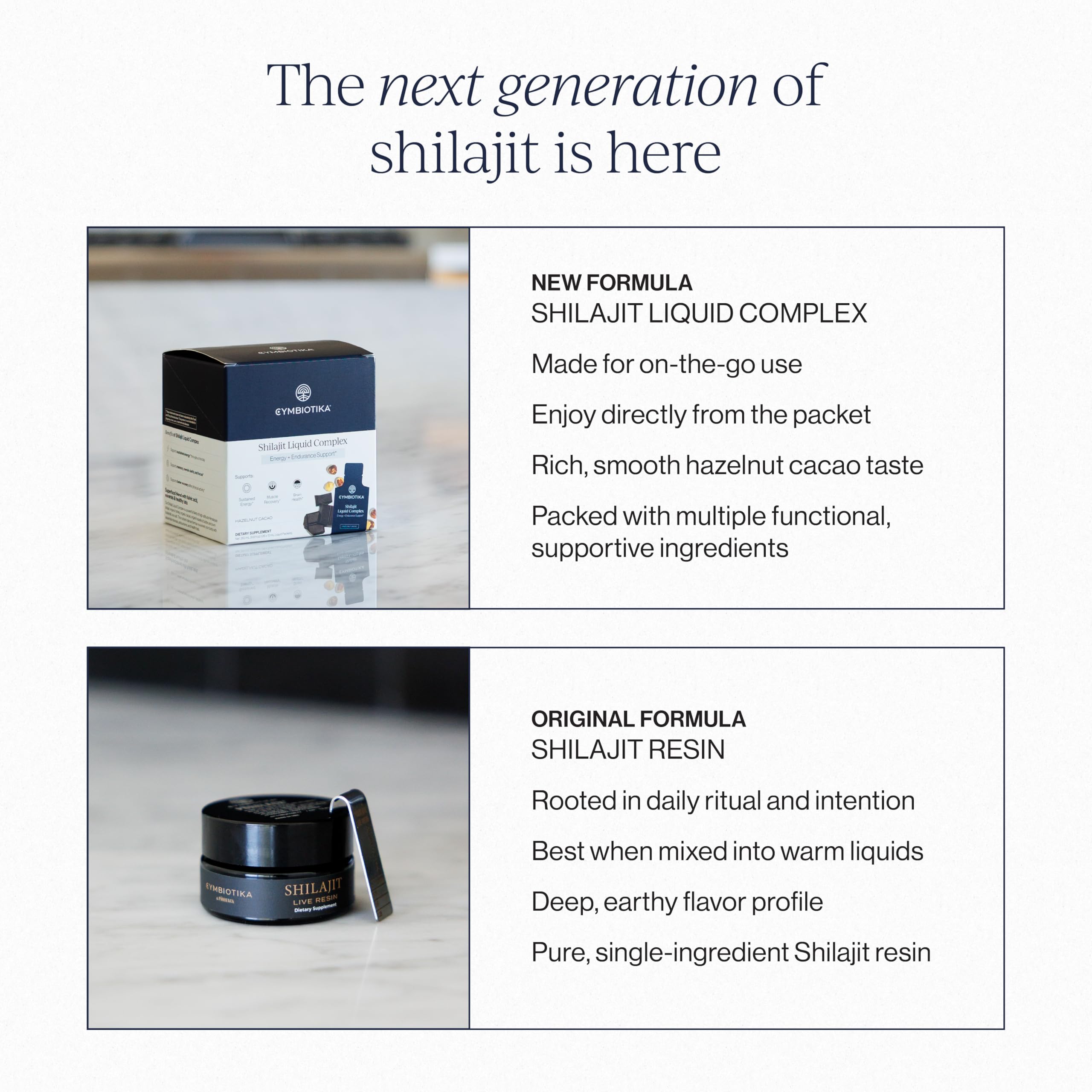 CYMBIOTIKA On-the-go usage demonstrates quick routine integration.