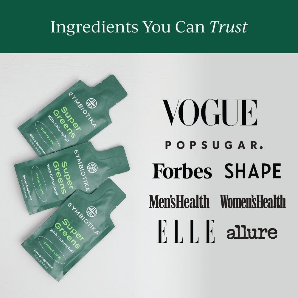 CYMBIOTIKA Super Greens daily routine emphasizes sustained energy and vitality.