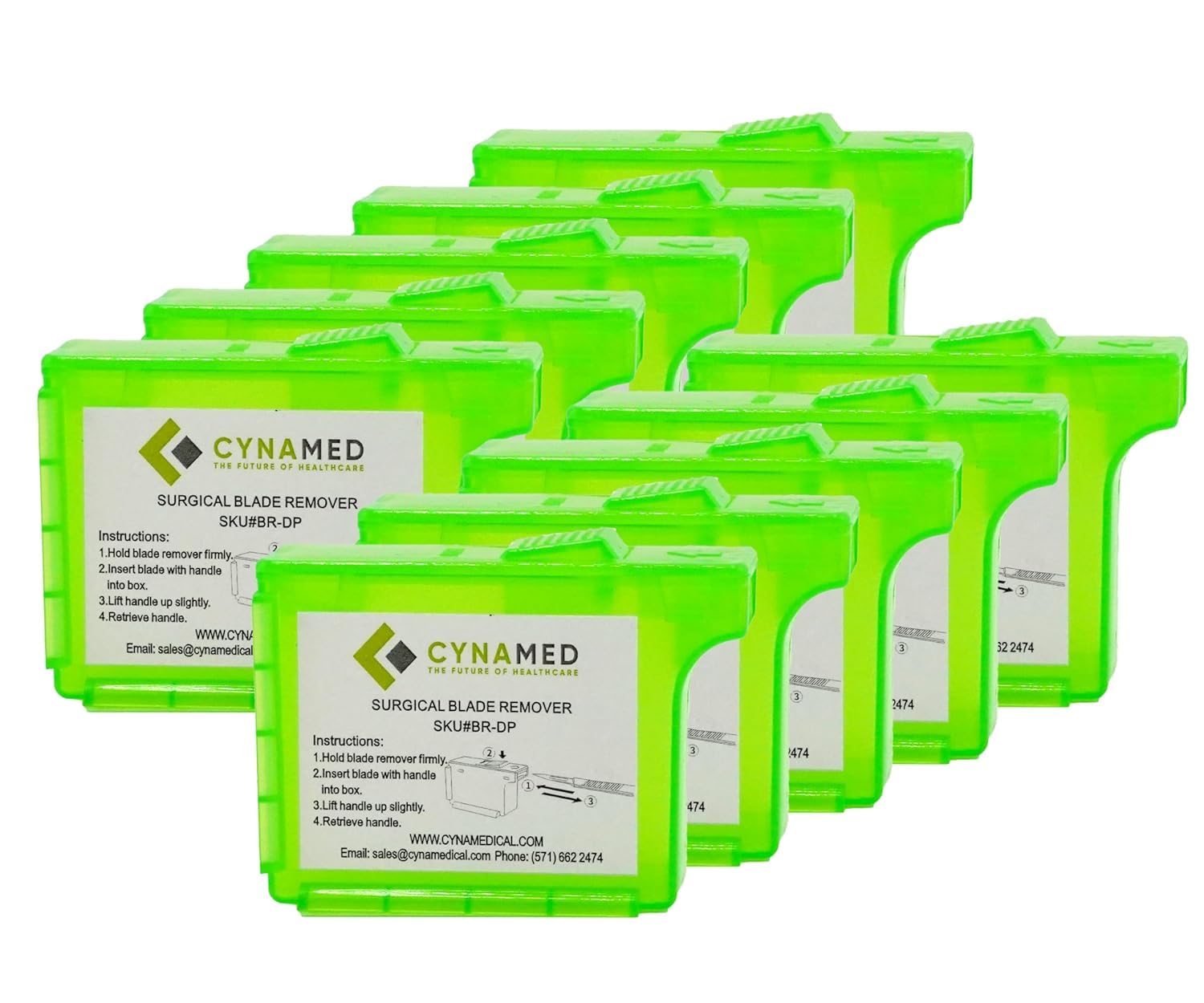 Cynamed Scalpel Blade Remover with compact design enables safe, easy blade extraction