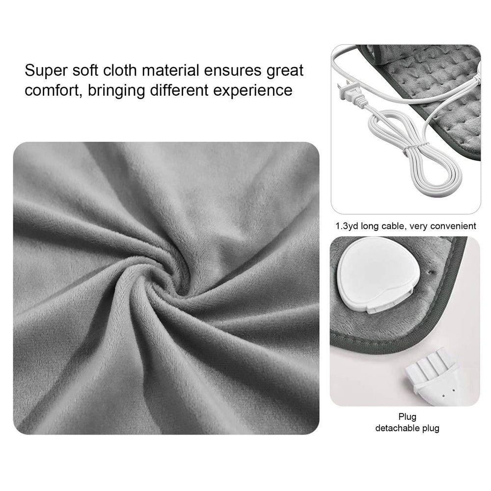 CYSFETENA back-relief scenario using heating pad for targeted warmth