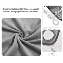 CYSFETENA back-relief scenario using heating pad for targeted warmth