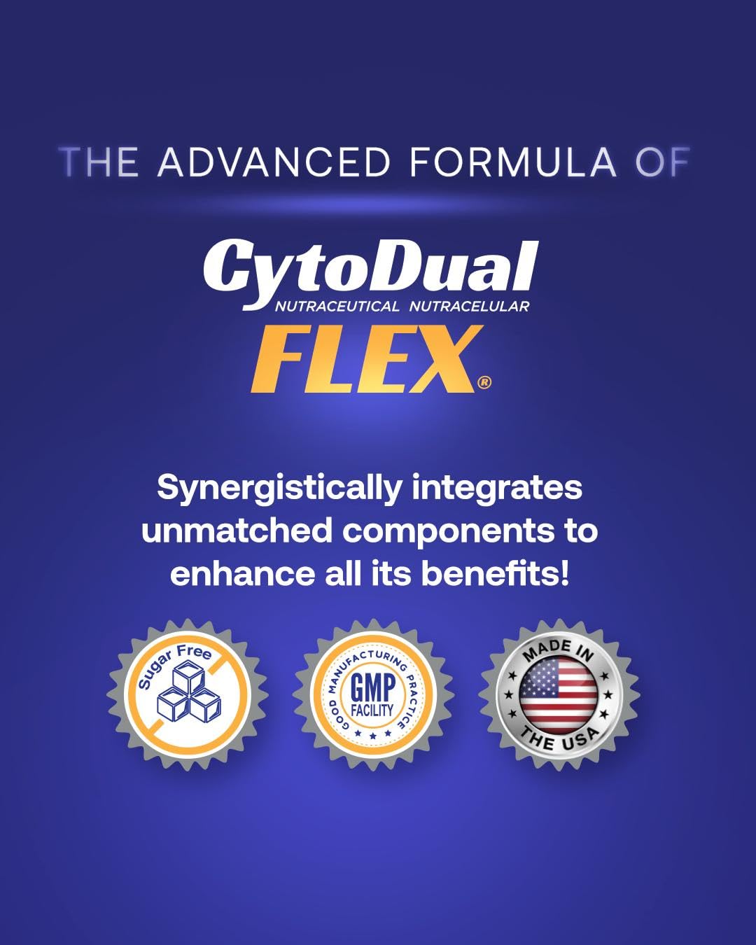 Cytodual Flex packaging scene, showcasing daily use for an active lifestyle.