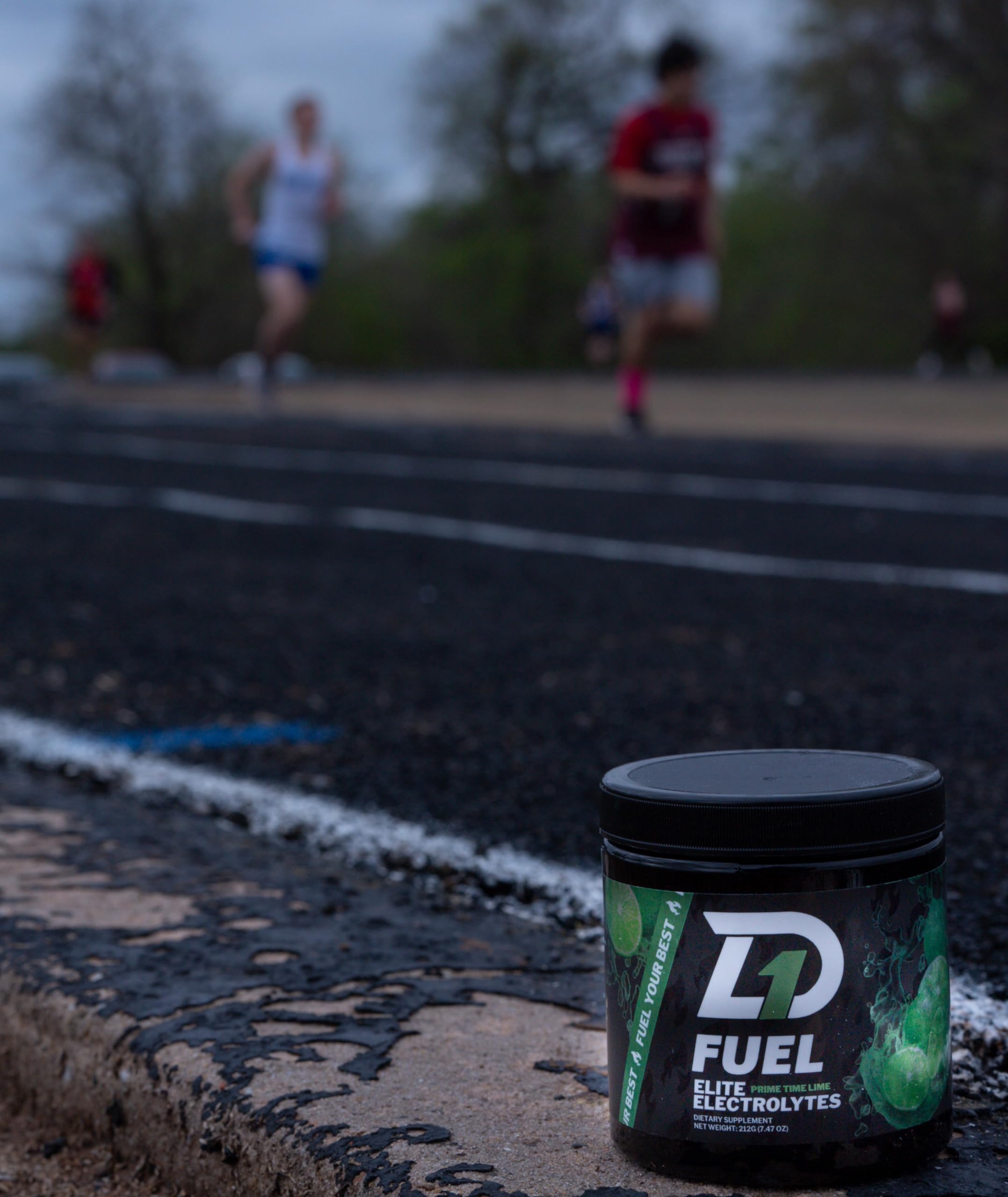 D1 Fuel Natural Sweeteners label emphasizes monk fruit and stevia for clean sweetness
