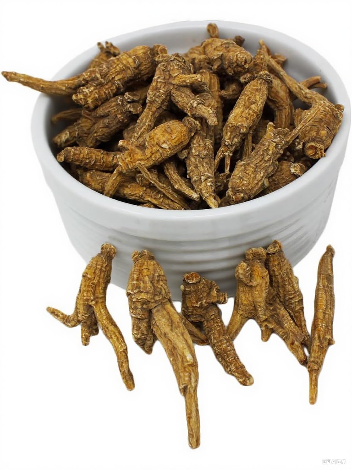 DABC OAK LAND American ginseng slices added to soups for aroma.