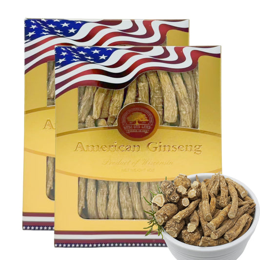 DABC OAK LAND Wisconsin ginseng slices in resealable pack for daily energy