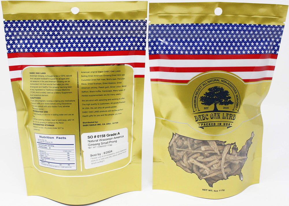 DABC OAK LAND ginseng tea steeping for a calming cup