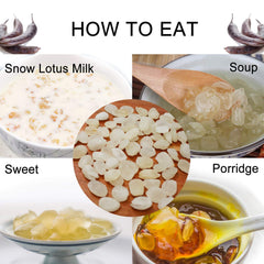 DABC OAK LAND Snow Lotus Seed crystal supports gentle beauty.
