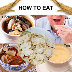 DABC OAK LAND ginseng slices in coffee for clean energy.