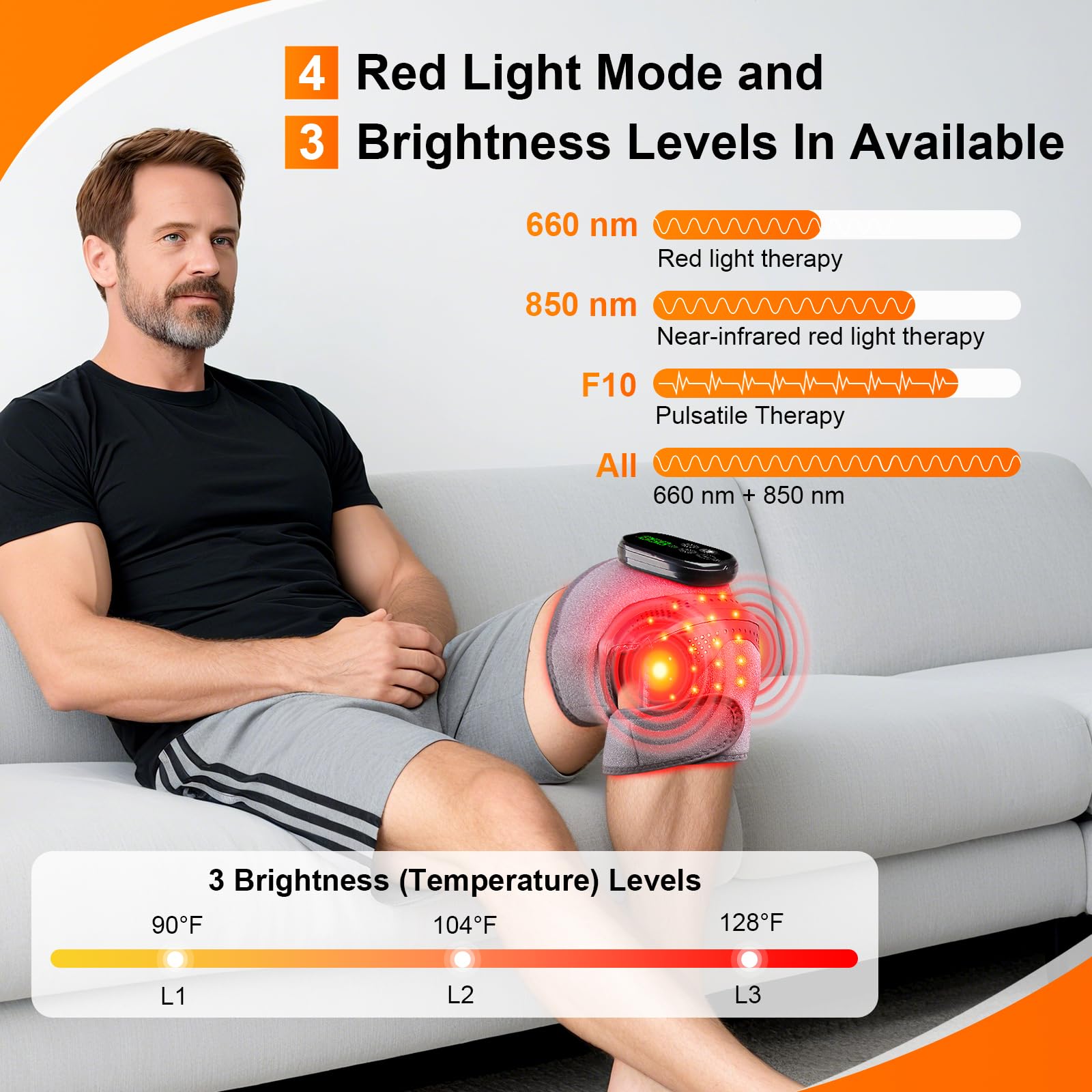 DABLEIBEN knee massager with 3D vibration for targeted muscle relief
