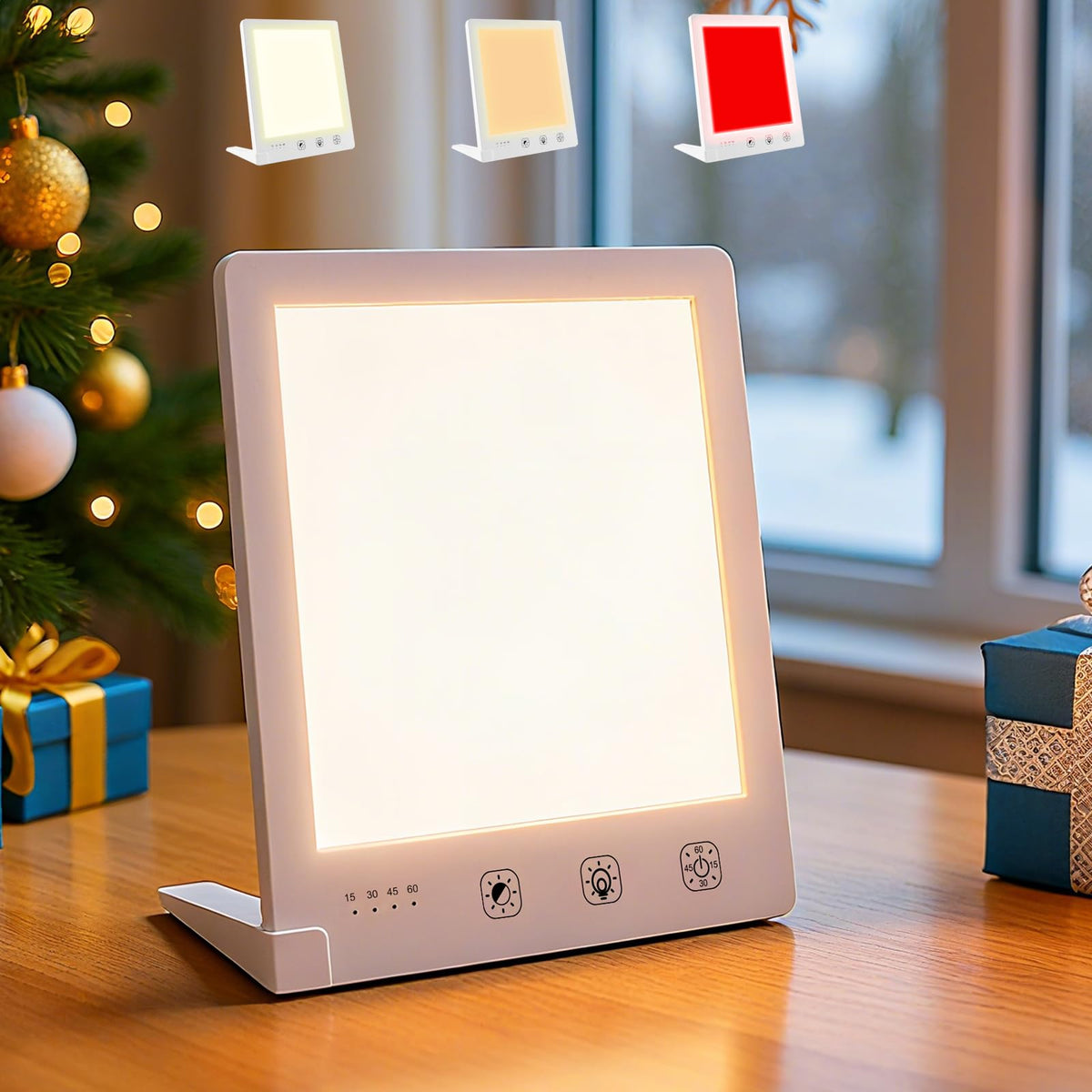 DABLEIBEN Sun Light Therapy Lamp front view for daytime energy.
