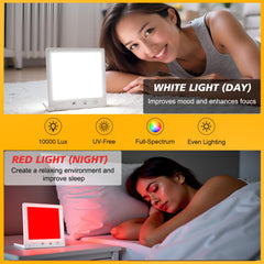 DABLEIBEN red light mode for evening skin routine.
