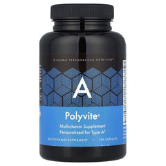 D'Adamo Polyvite A bottle with capsules, providing daily nutritional support