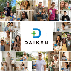 DAIKEN individually wrapped gummies emphasizing hygiene and convenience.