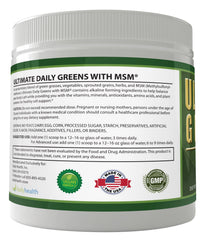 Daily Health Ultimate Greens daily routine setup, encourages regular veggie intake.