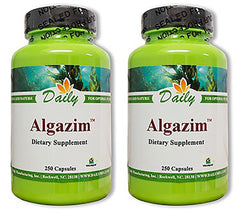 Algazim bottle-front view from Daily Manufacturing, two-pack convenience for daily use.