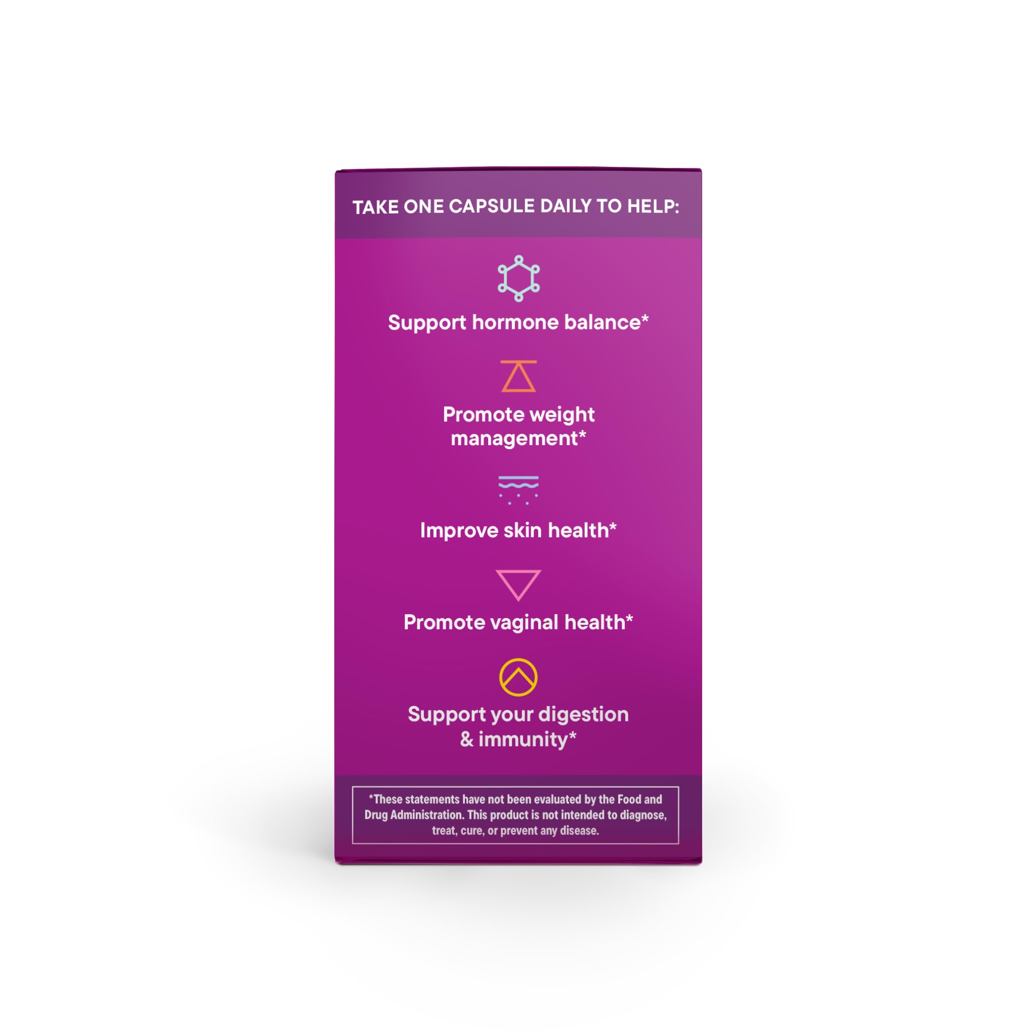 Daily Nouri Hormone Balance Probiotics bottle in daily use scenario
