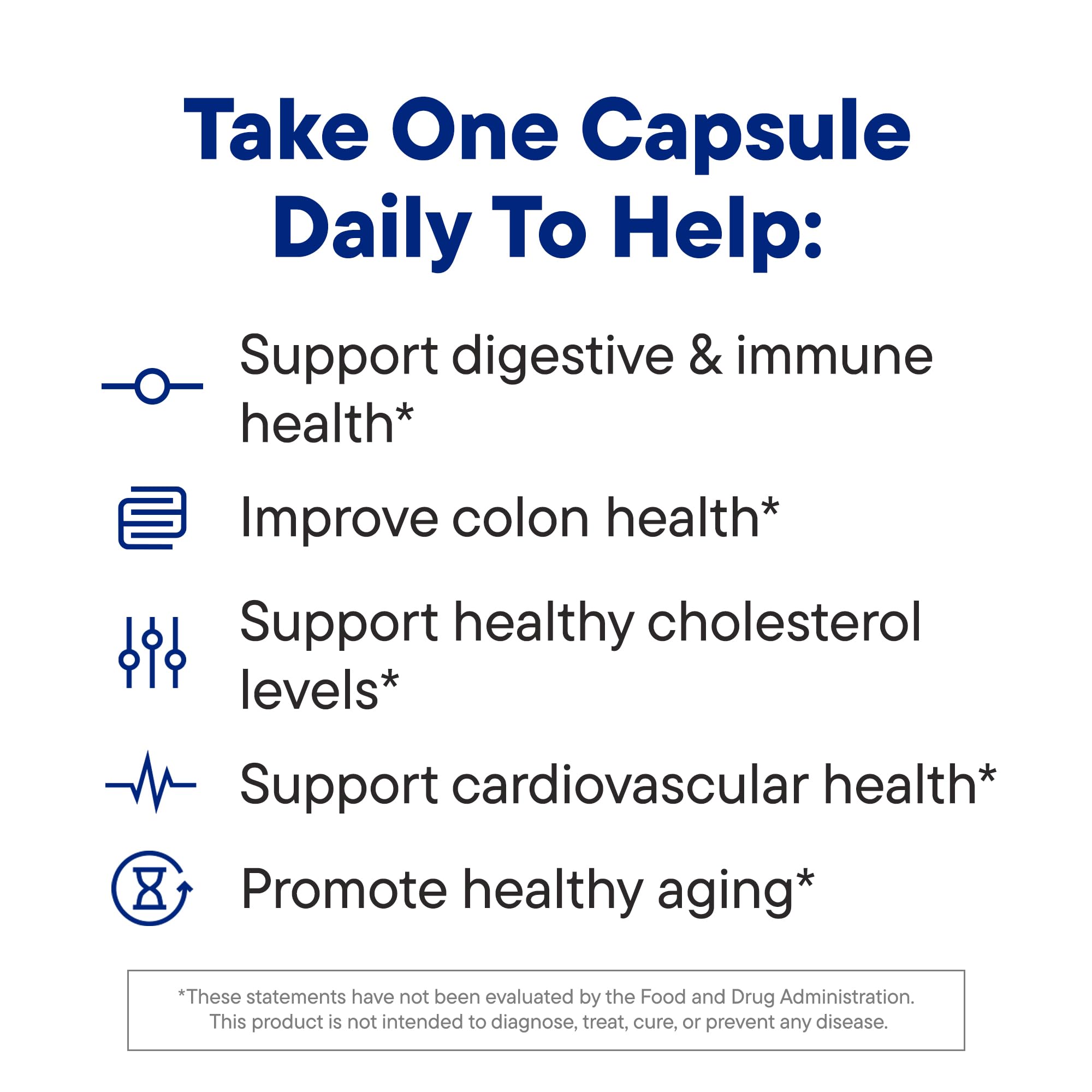 Daily Nouri Probiotics for Men bottle back lists strains and benefits.
