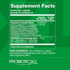 Daily routine with OmegaXL and Probiotic XL.