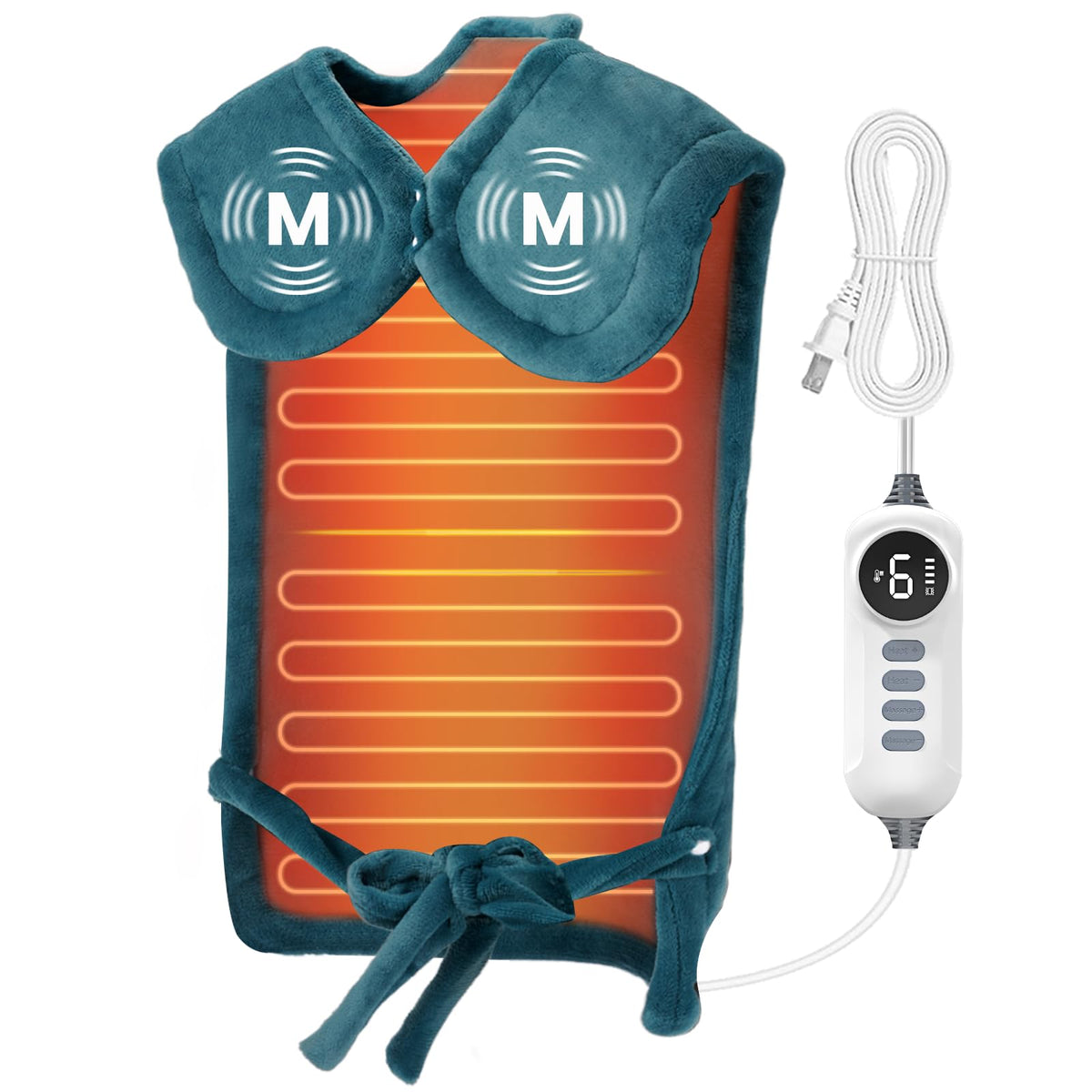 DAILYLIFE heating pad neck and shoulders in full-coverage design.