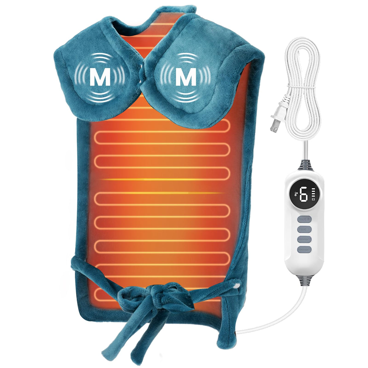 DAILYLIFE heating pad neck-shoulders delivers soothing warmth for tense areas.