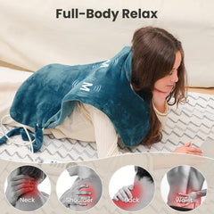 DAILYLIFE soft flannel cover removable for easy cleaning.