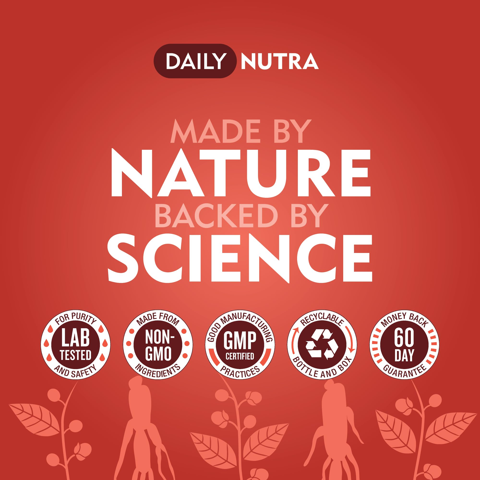 Non-GMO formulation of DailyNutra gummies supports reliable daily use.
