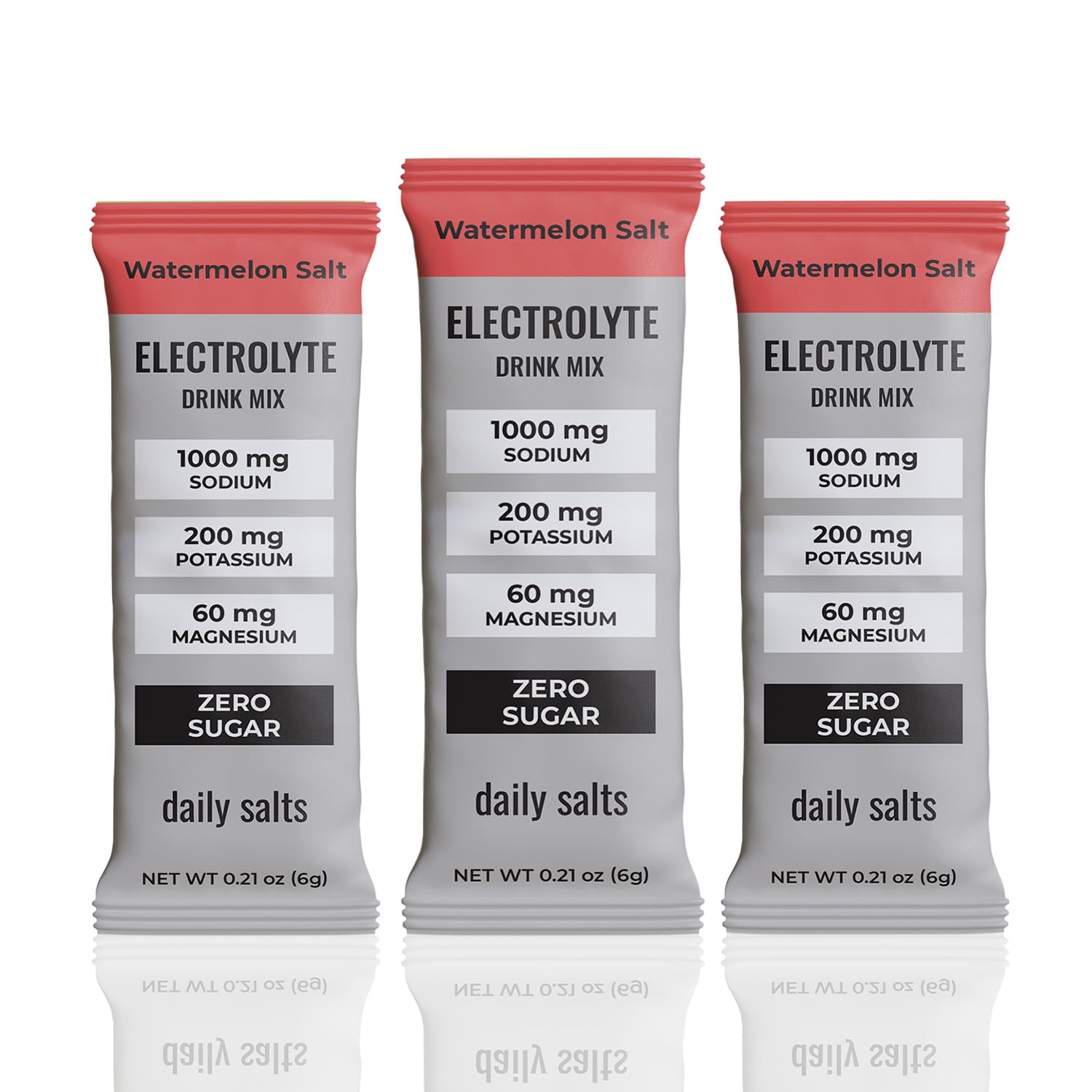 Daily Salts Watermelon Salt hydration stick on-the-go electrolyte support.