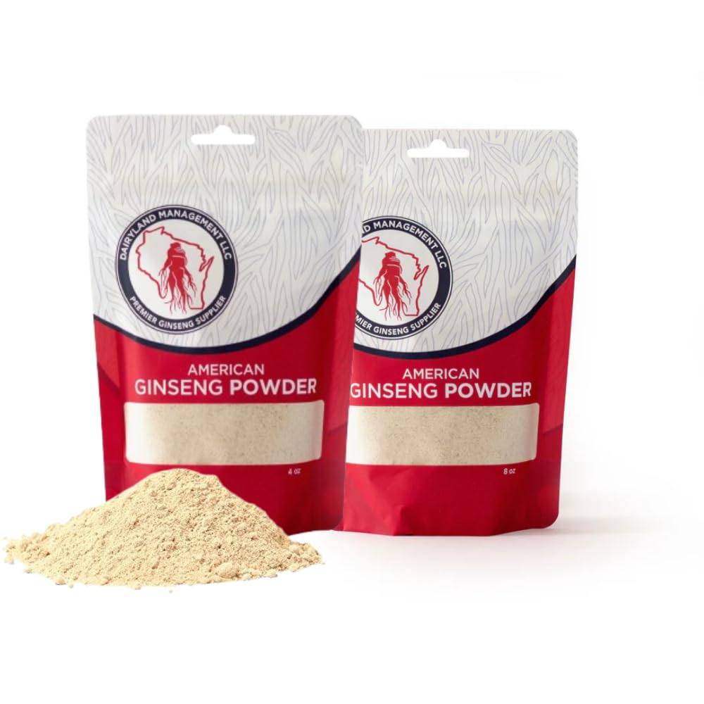 Dairyland American Ginseng Powder 16oz pack ready to elevate daily routines