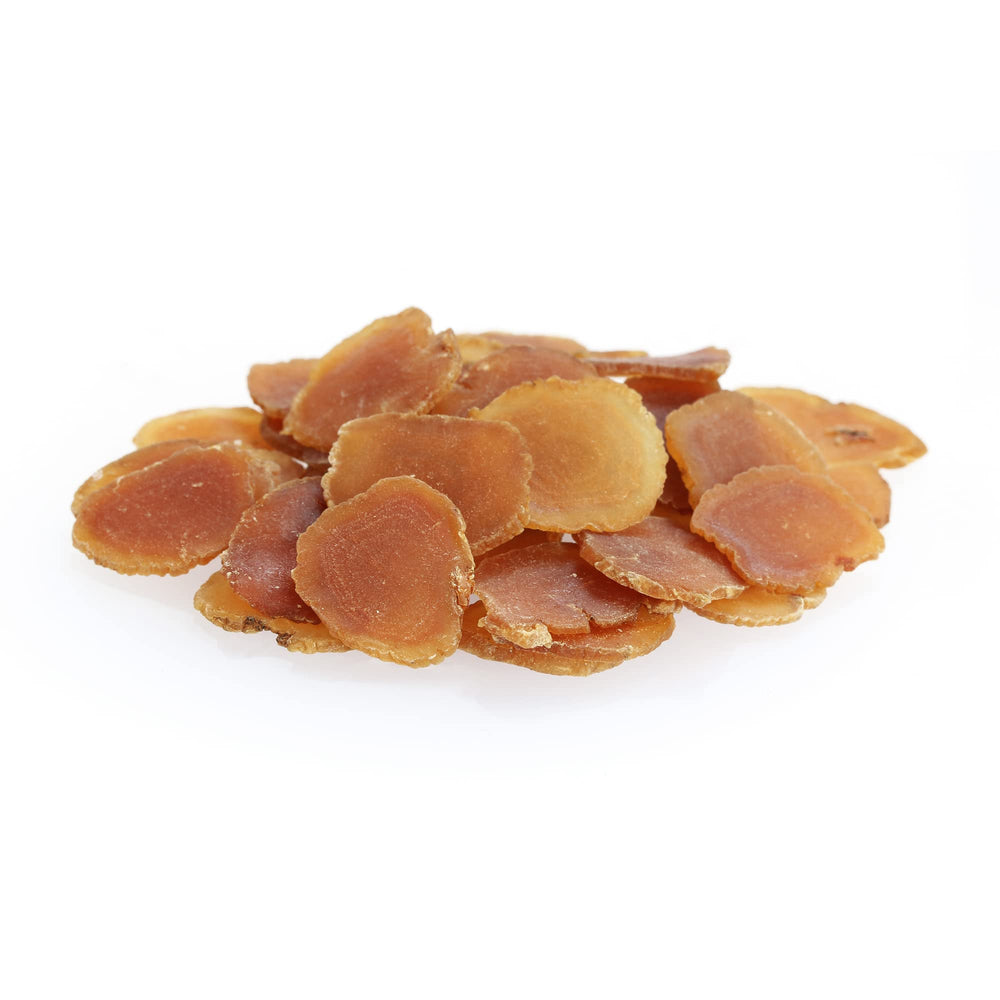 Dairyland Red Panax Slices in-soup-bowl highlighted for seamless addition to meals.