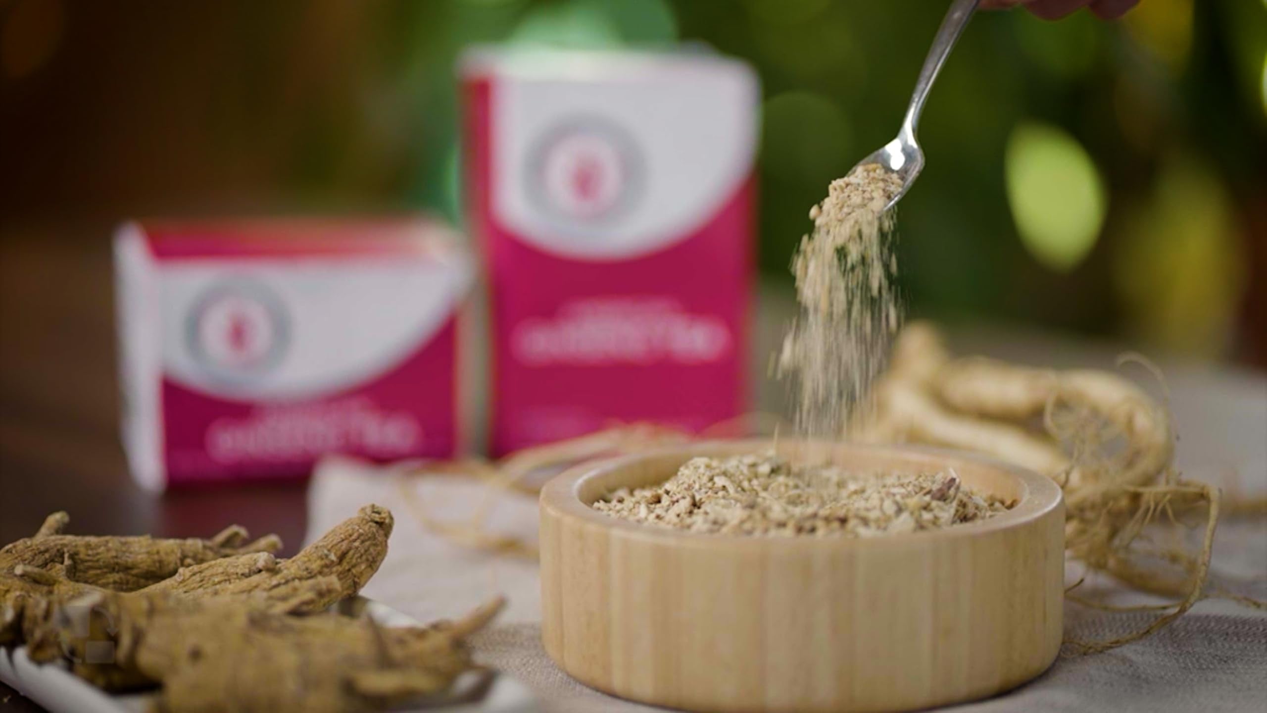 Dairyland Wisconsin-grown ginseng farm scene emphasizing premium origin.