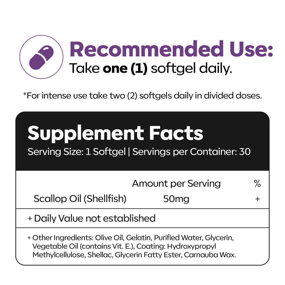 Daiwa Advanced Omega-3 lifestyle image suggests memory and focus support throughout the day