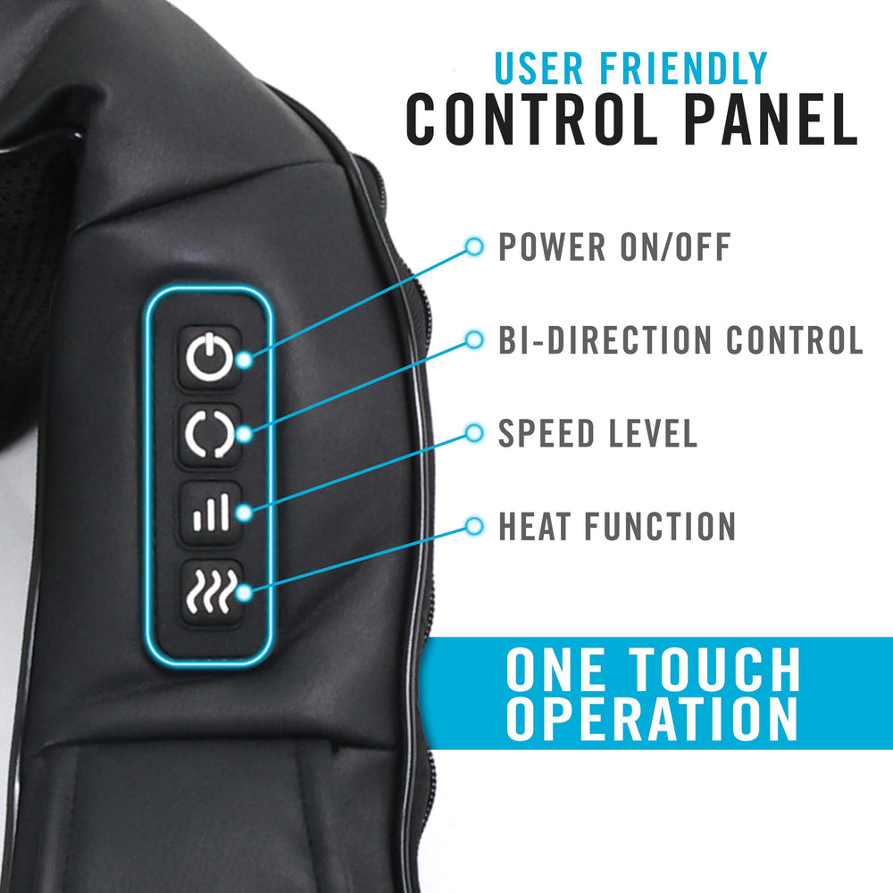 Portable massager for home or travel with car adapter included