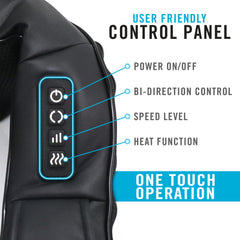 Portable massager for home or travel with car adapter included