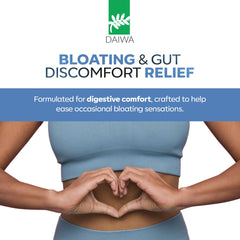 Daiwa GastroImmune label closeup emphasizes SBI and IGG ingredients and clean formula.