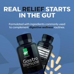 Daiwa GastroImmune packaging design conveys trust and accessibility.