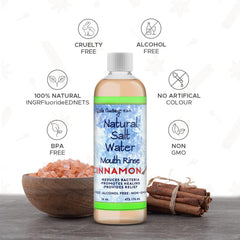 Dale Audrey organic flavors image shows fruit and herb extracts enrich mouthwash.