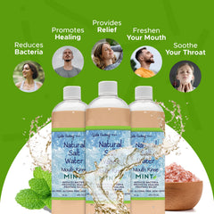 Dale Audrey alcohol-free label emphasizing vegan and fluoride-free benefits