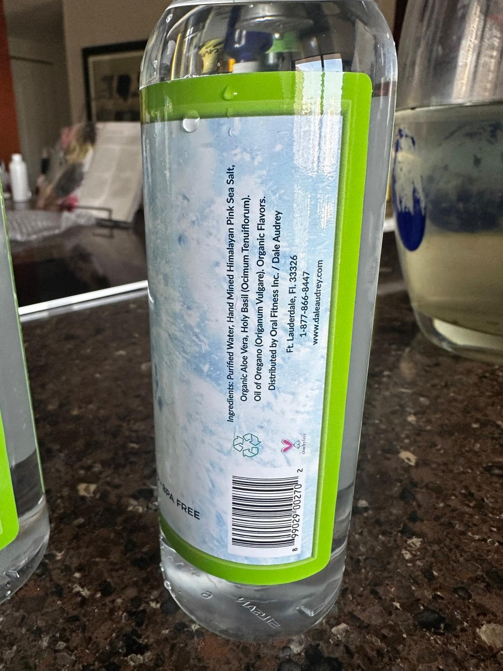 Dale Audrey cruelty-free and non-GMO packaging indicating ethical choice.