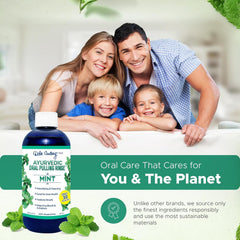 Dale Audrey bottle suggests whitening benefits from oil pulling.