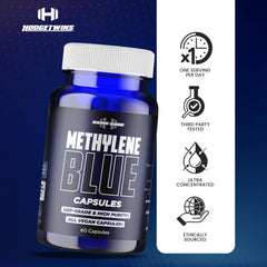 DAMN GOOD Hodge Twins cap-on-table image highlights vegan-friendly plant-based capsules