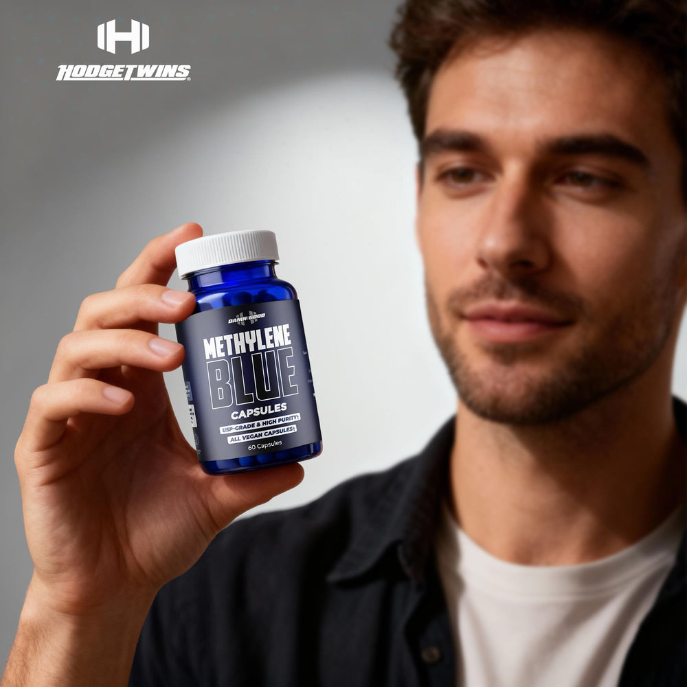 DAMN GOOD Hodge Twins capsules plant-based design appeals to vegan supplement shoppers