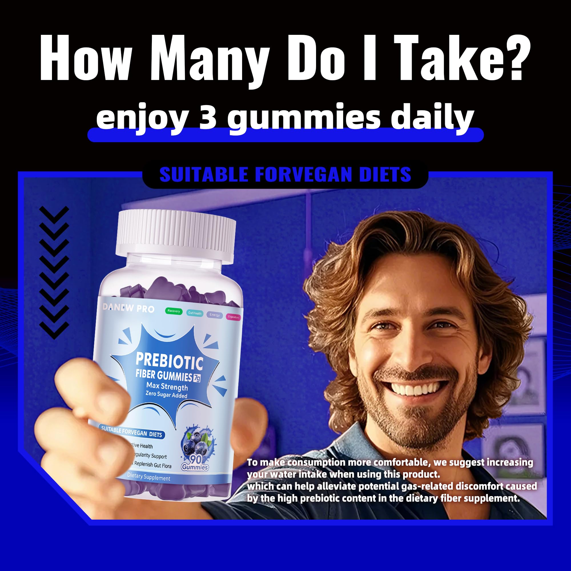 DANEW Pro two-pack packaging highlights value and ongoing digestive support.
