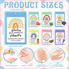 Dansib watermelon mini sanitizer bottle offering refreshing scent and quick cleaning