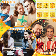 Dansib 24-pack yellow packaging box display for gifting