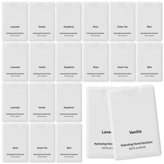 Dansib bulk 24-pack mini hand sanitizer sprays for on-the-go protection.