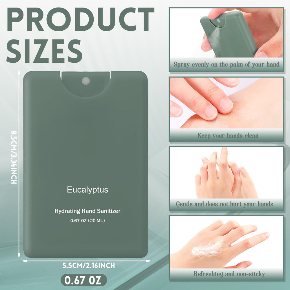 Dansib green packaging sanitizer spray for durable carry