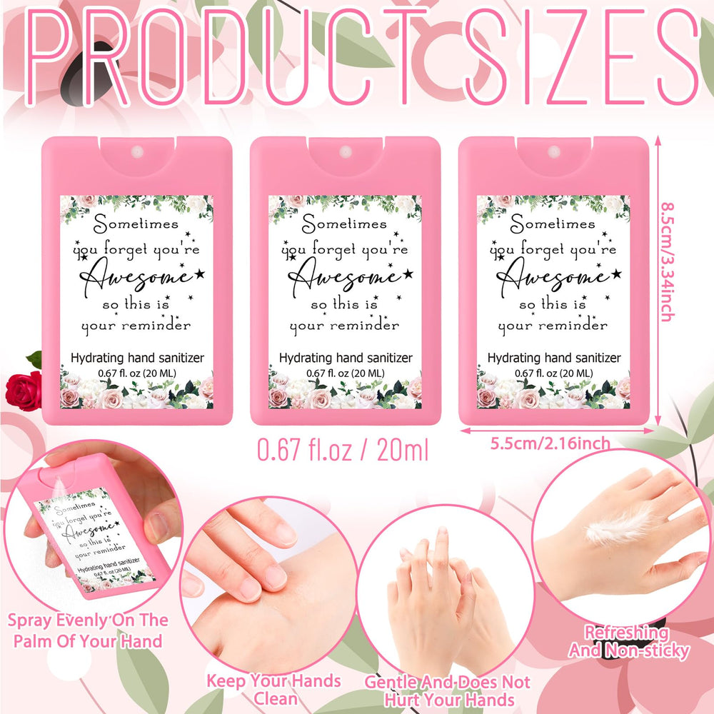 Dansib pink bottle with rose fragrance offers a gentle, refreshing scent during hand cleaning.
